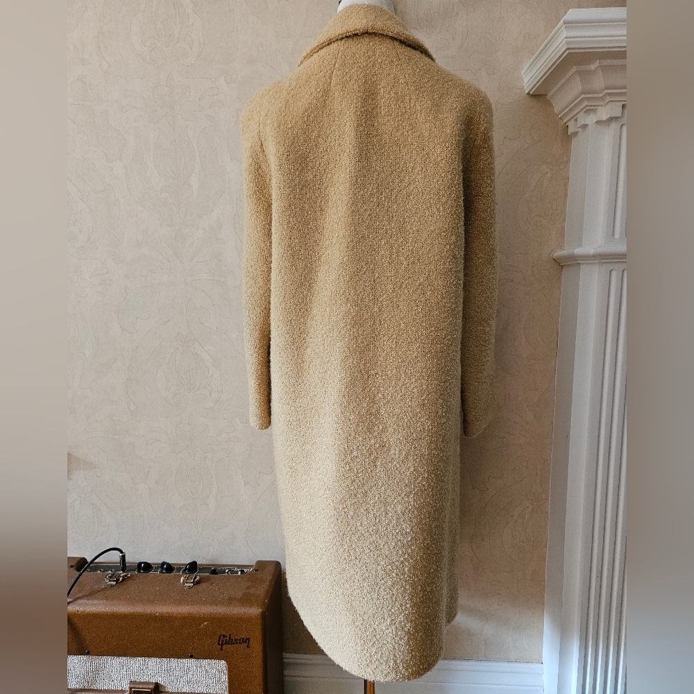 Vintage Detroit Himelhoch's 1960s Wool bouclé swing coat-Size Small - Picture 10 of 10